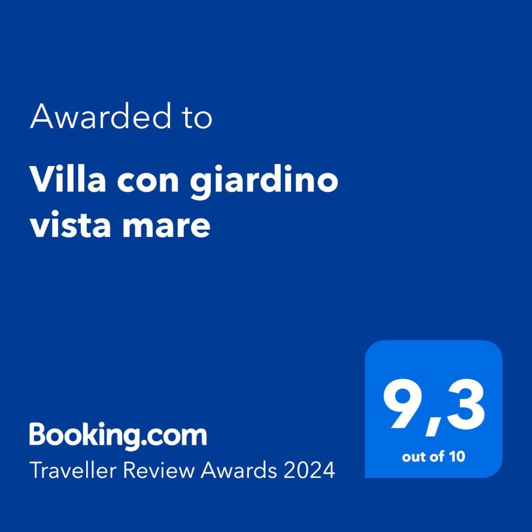 Villa Con Giardino Vista Mare Капитана Экстерьер фото