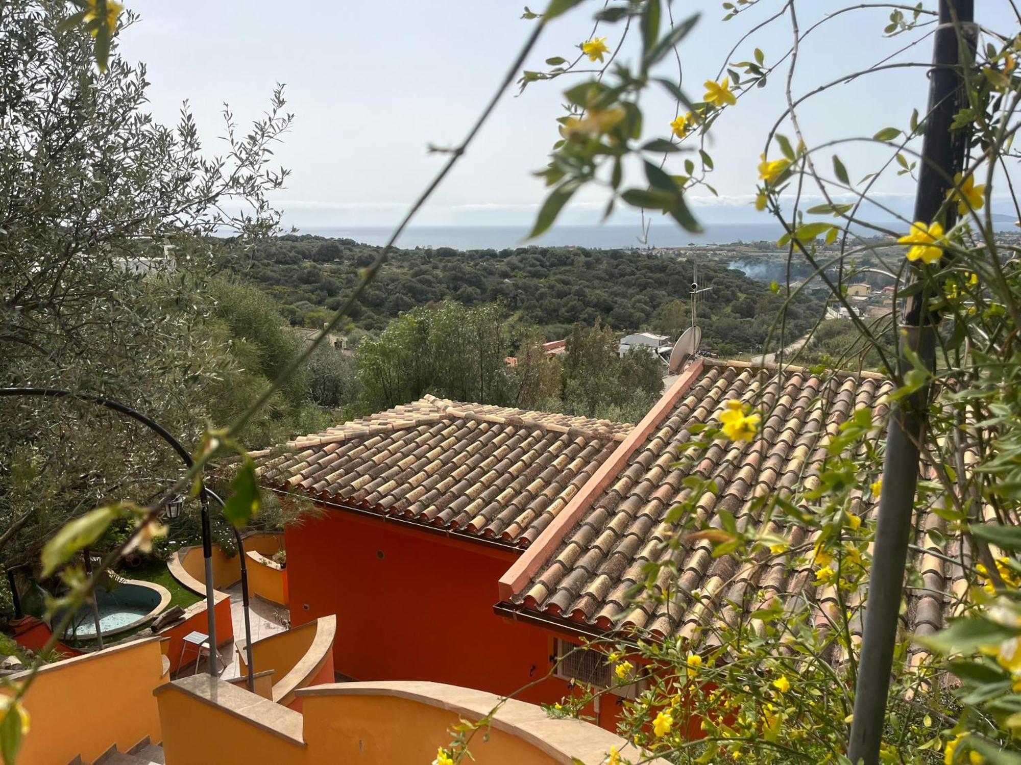 Villa Con Giardino Vista Mare Капитана Экстерьер фото