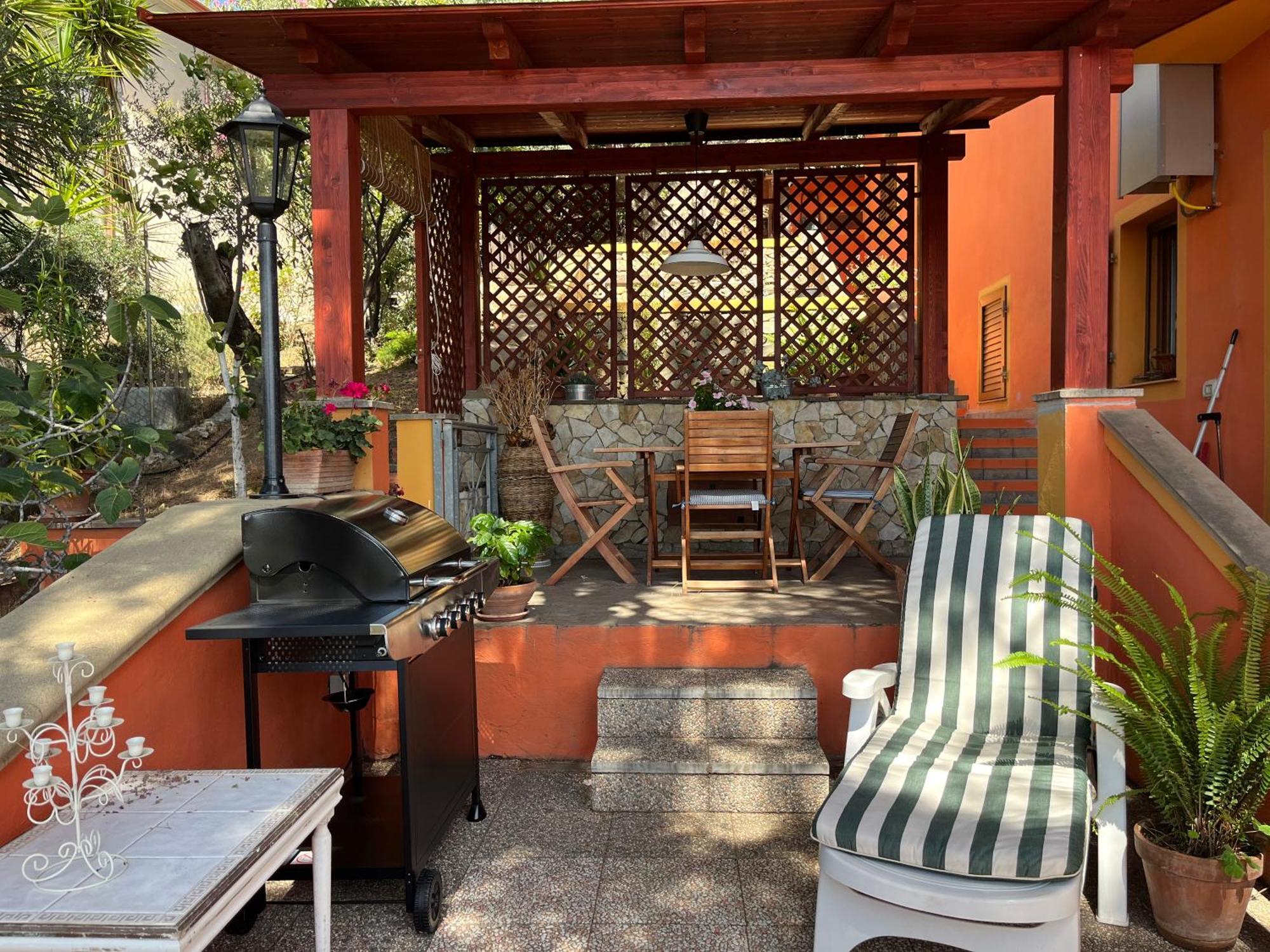 Villa Con Giardino Vista Mare Капитана Экстерьер фото